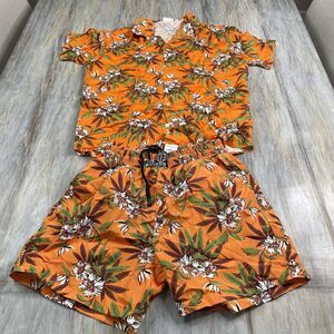 SSS World Corp Floral Shirt Set